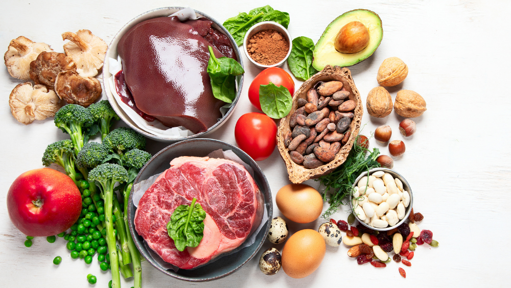 Foods high in vitamins