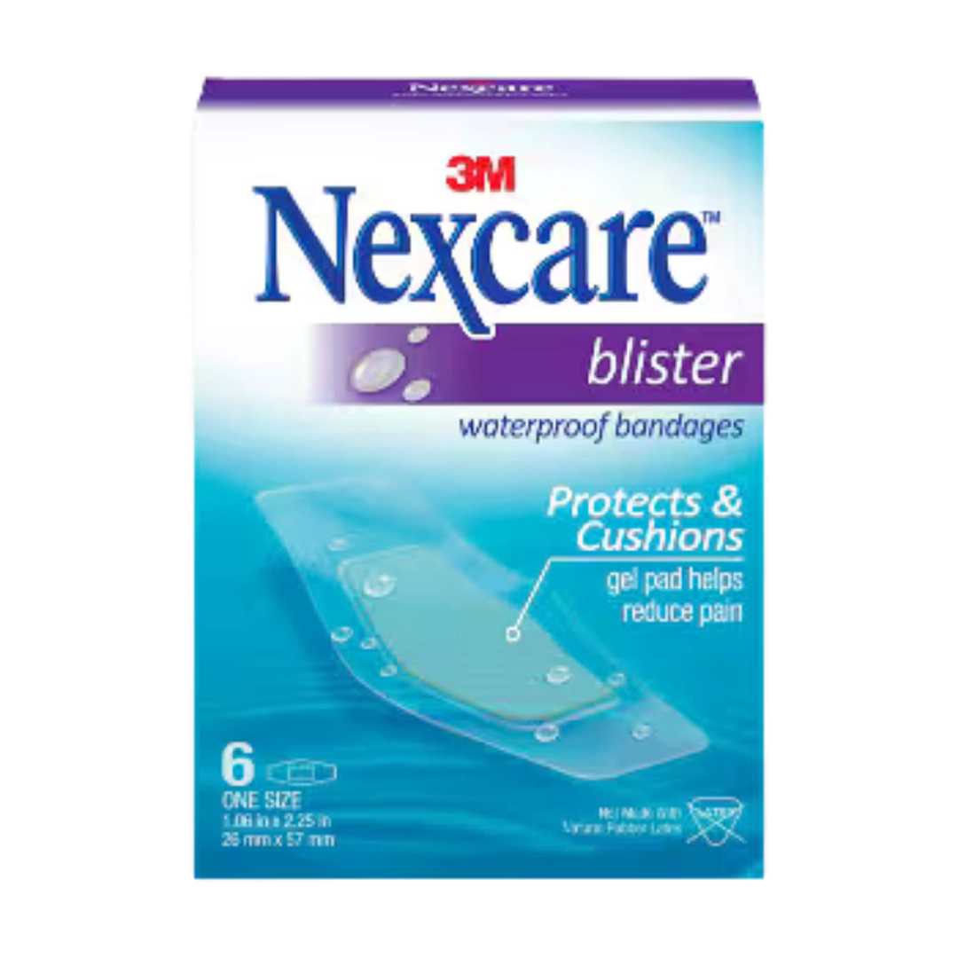 Nexcare 3M Blister Waterproof Bandages, 6's