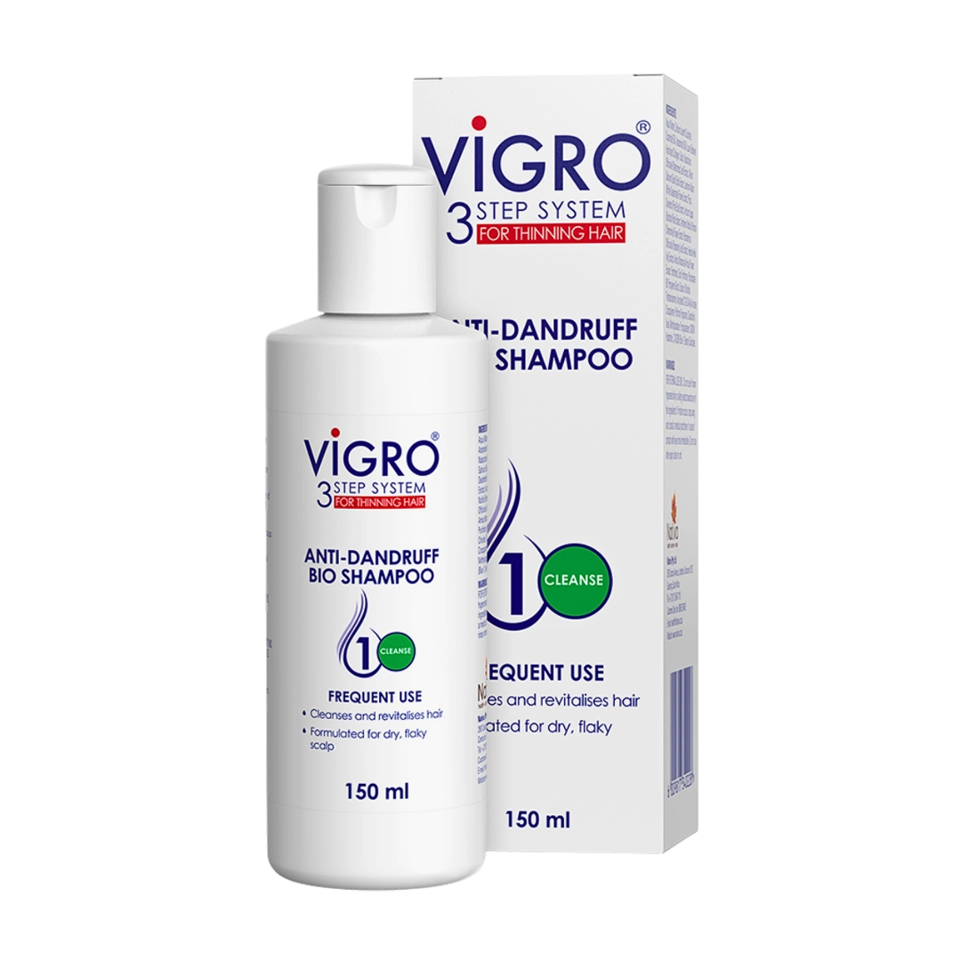 Vigro Bio-Shampoo Anti Dandruff, 150ml