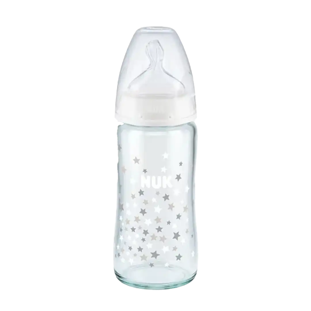 Nuk First Choice 240ml Glass Bottle