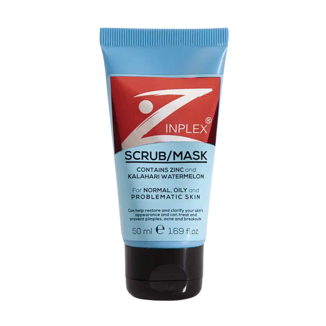 Zinplex Exfoliating Scrub & Mask 2-in-1, 50ml