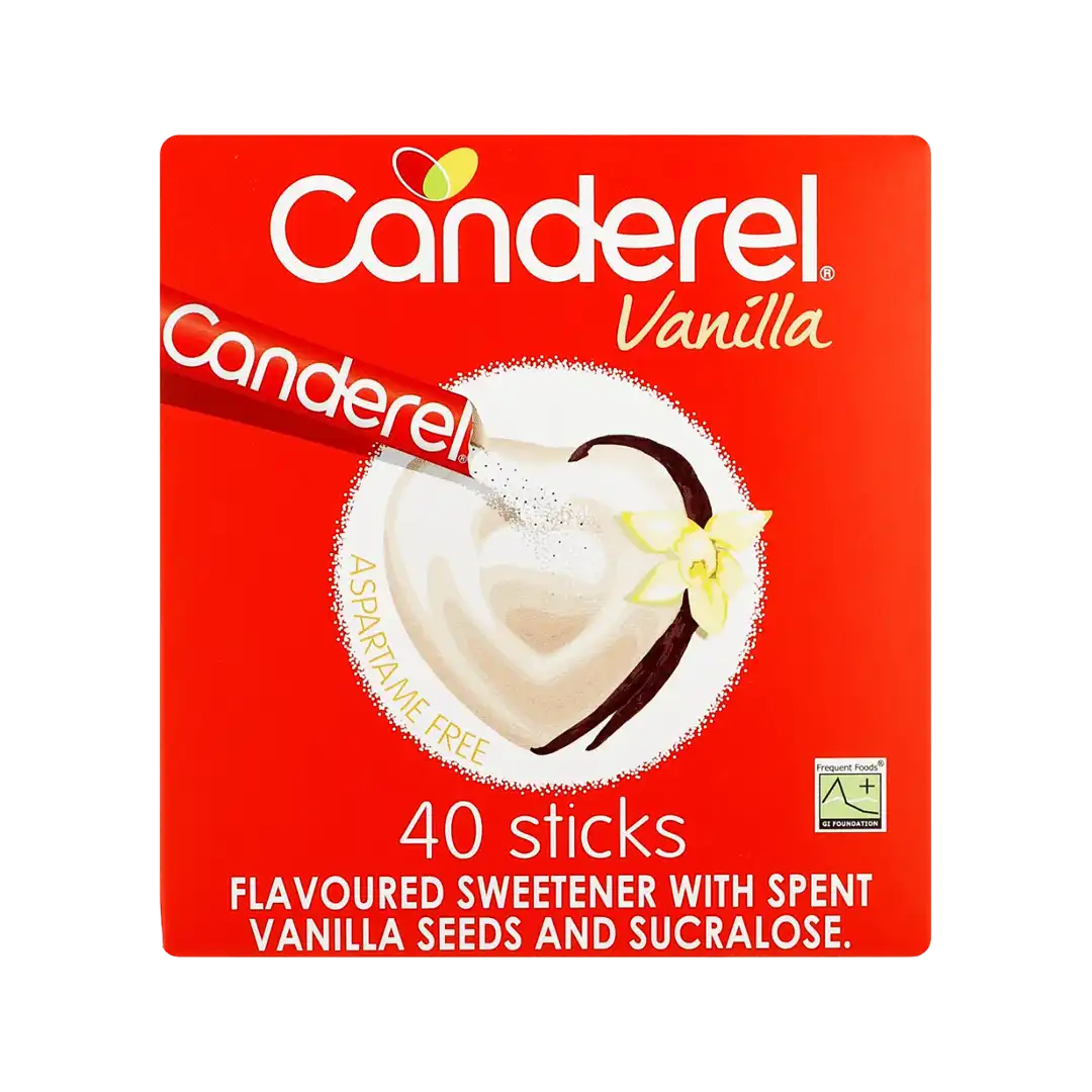 Canderel Vanilla Sticks, 40's