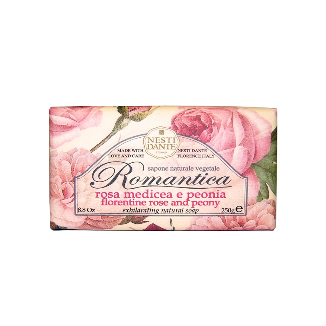 Nesti Dante Romantica Florentine Rose & Peony soap, 250g