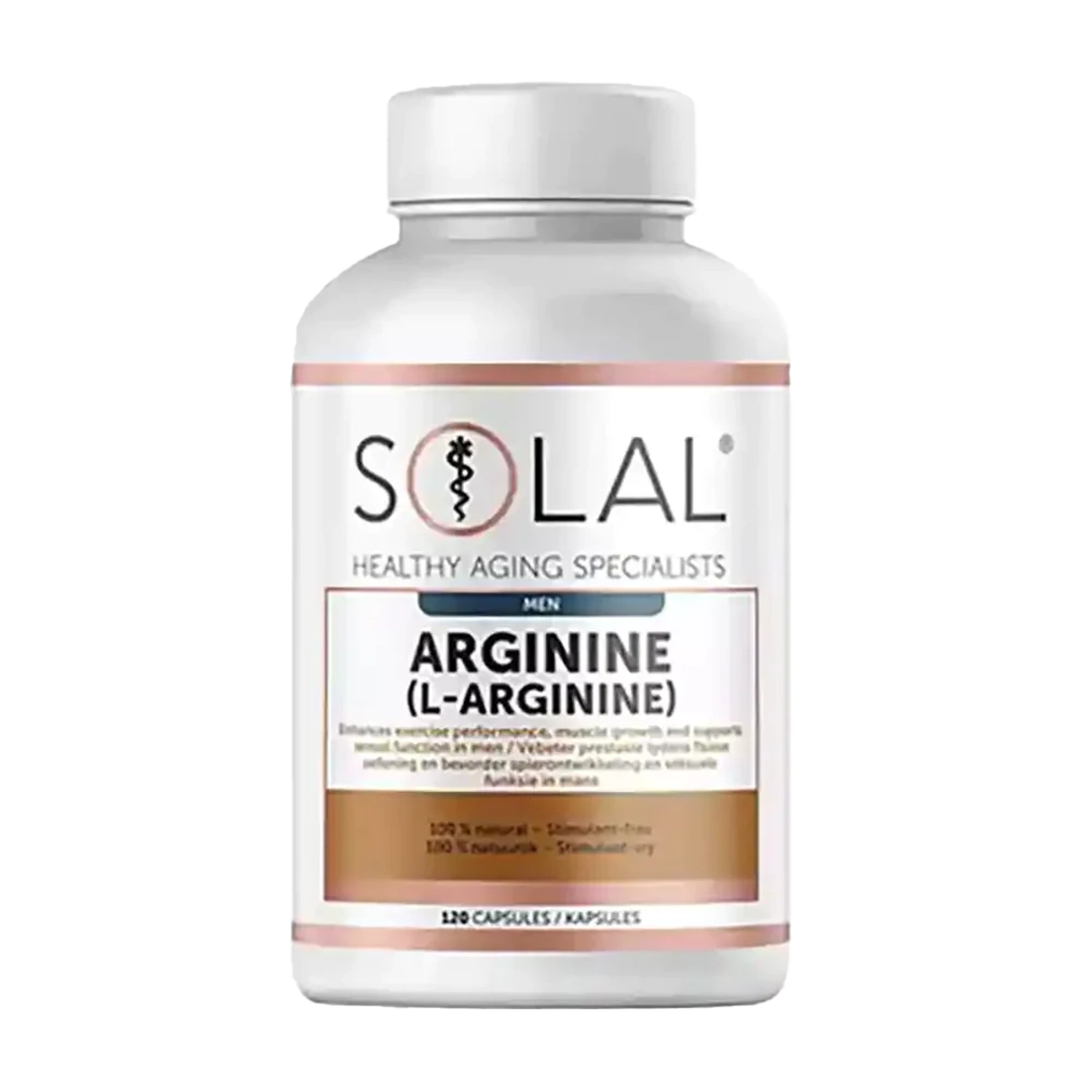 Solal Arginine Capsules, 120's