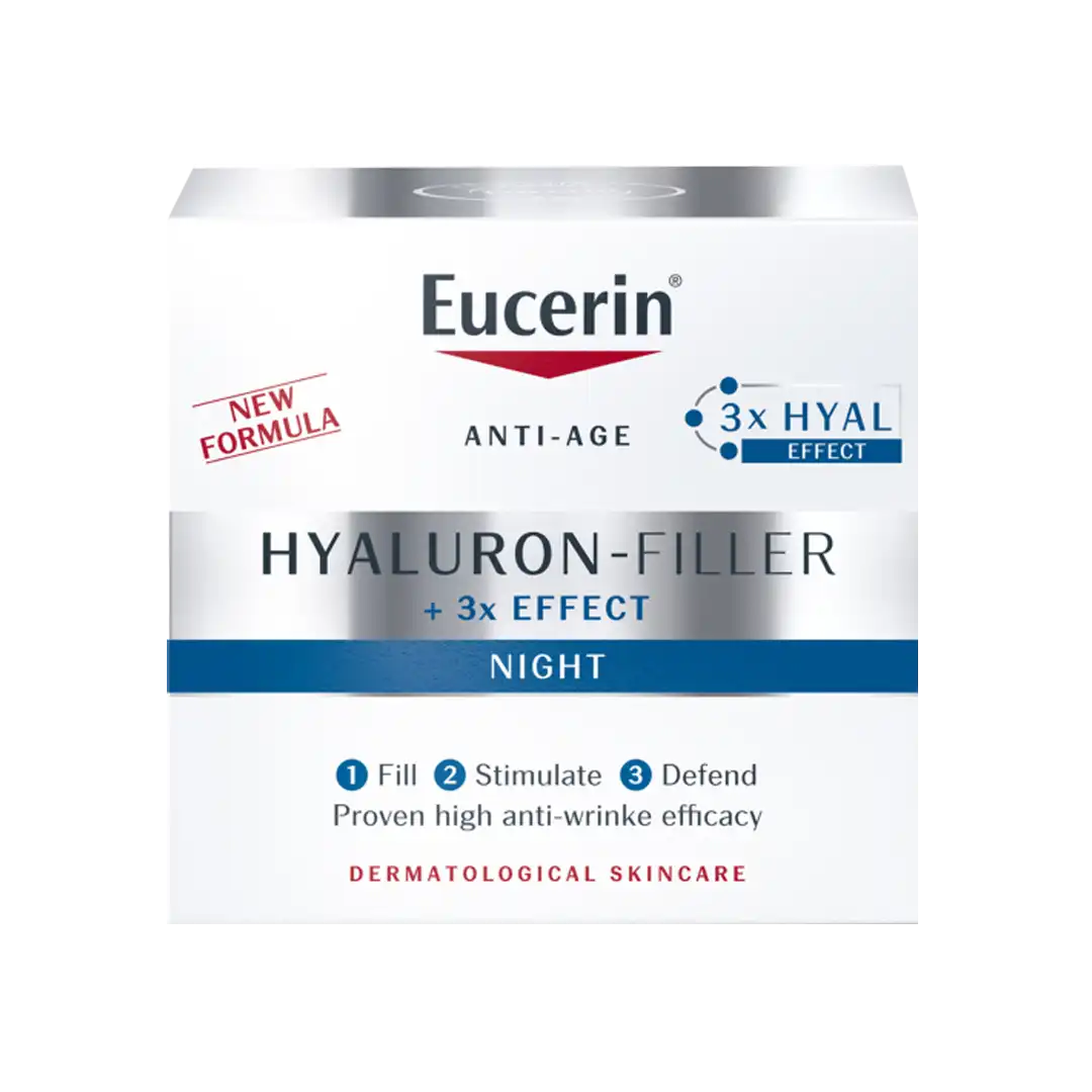 Eucerin Hyaluron-Filler + 3x Effect Night Cream, 50ml