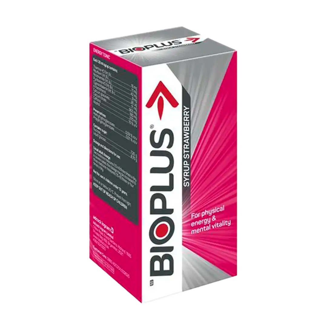 Bioplus Syrup Strawberry, 200ml