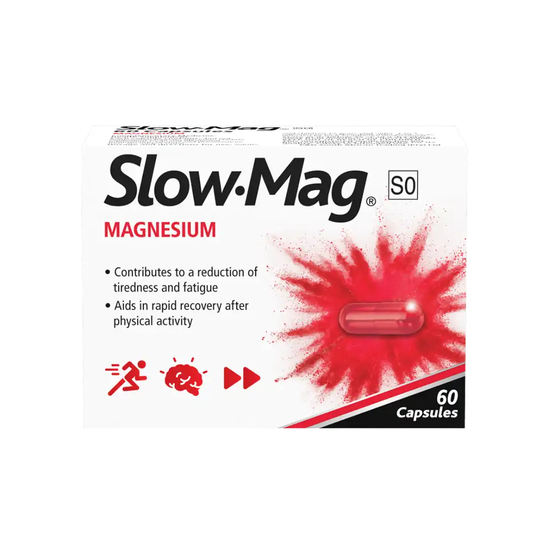 Slow-Mag Magnesium Capsules, 60's