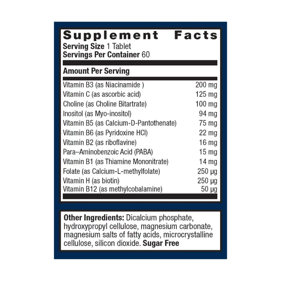 Metagenics Glycogenics B-Complex Formula Tablets, 60's