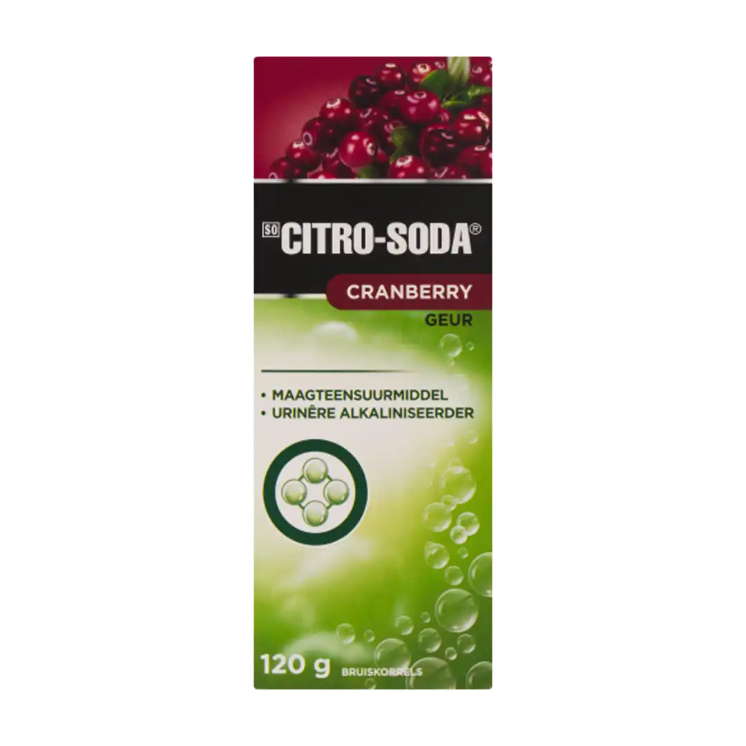Citro-Soda Granules Cranberry, 120g