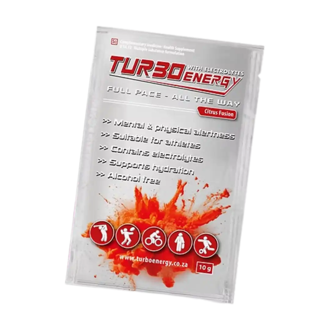 Turbo Energy Powder Citrus Sachets, 1's