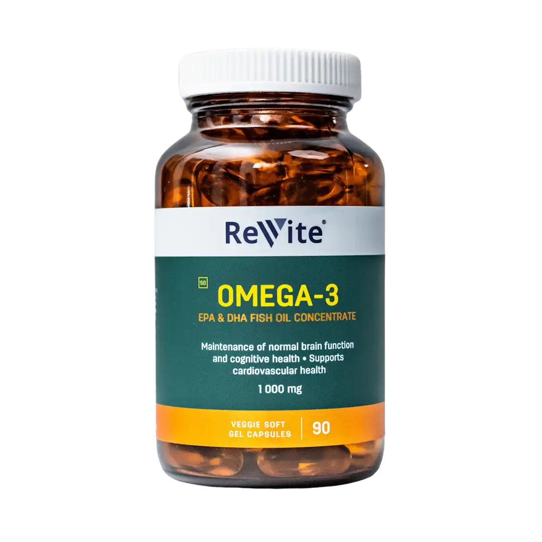 Revite Organo Omega3 Veggie 1000mg Capsules, 90's