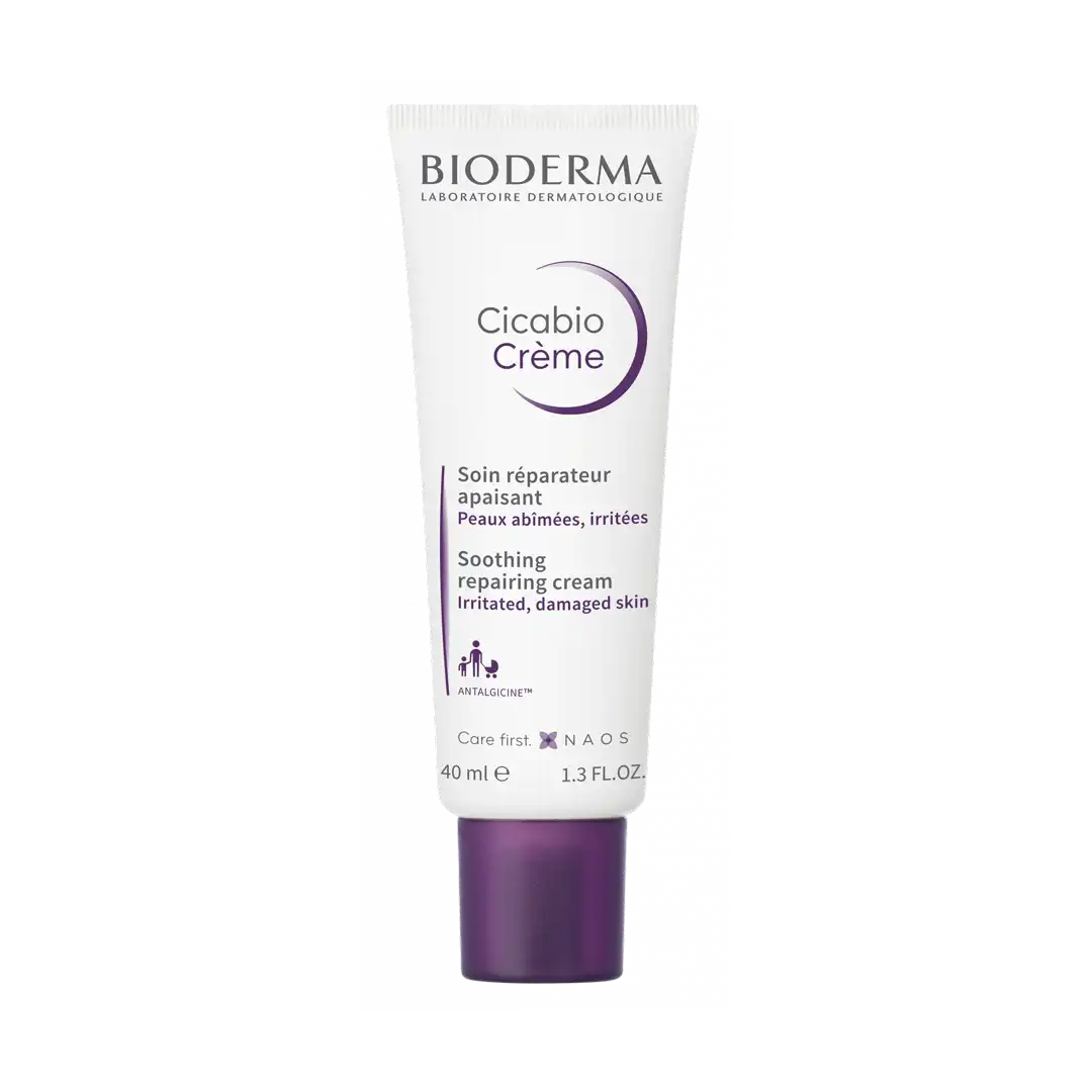 Bioderma Cicabio Cream for Irritated & Damaged Skin, 40ml