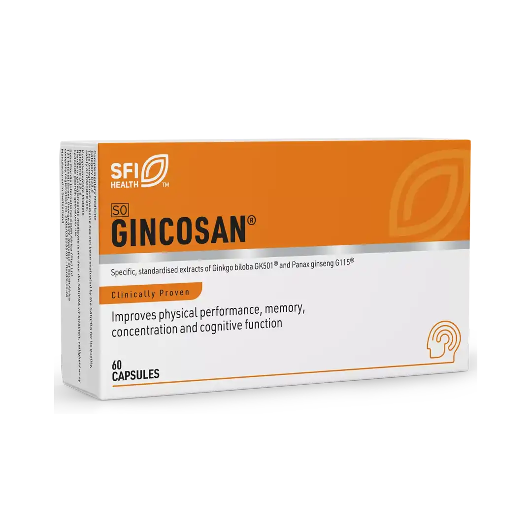 Flordis Gincosan Capsules, 60's