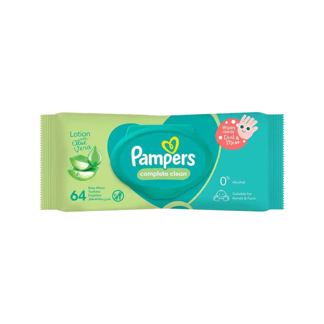 Pampers Baby Wipes Fresh Clean, 64's