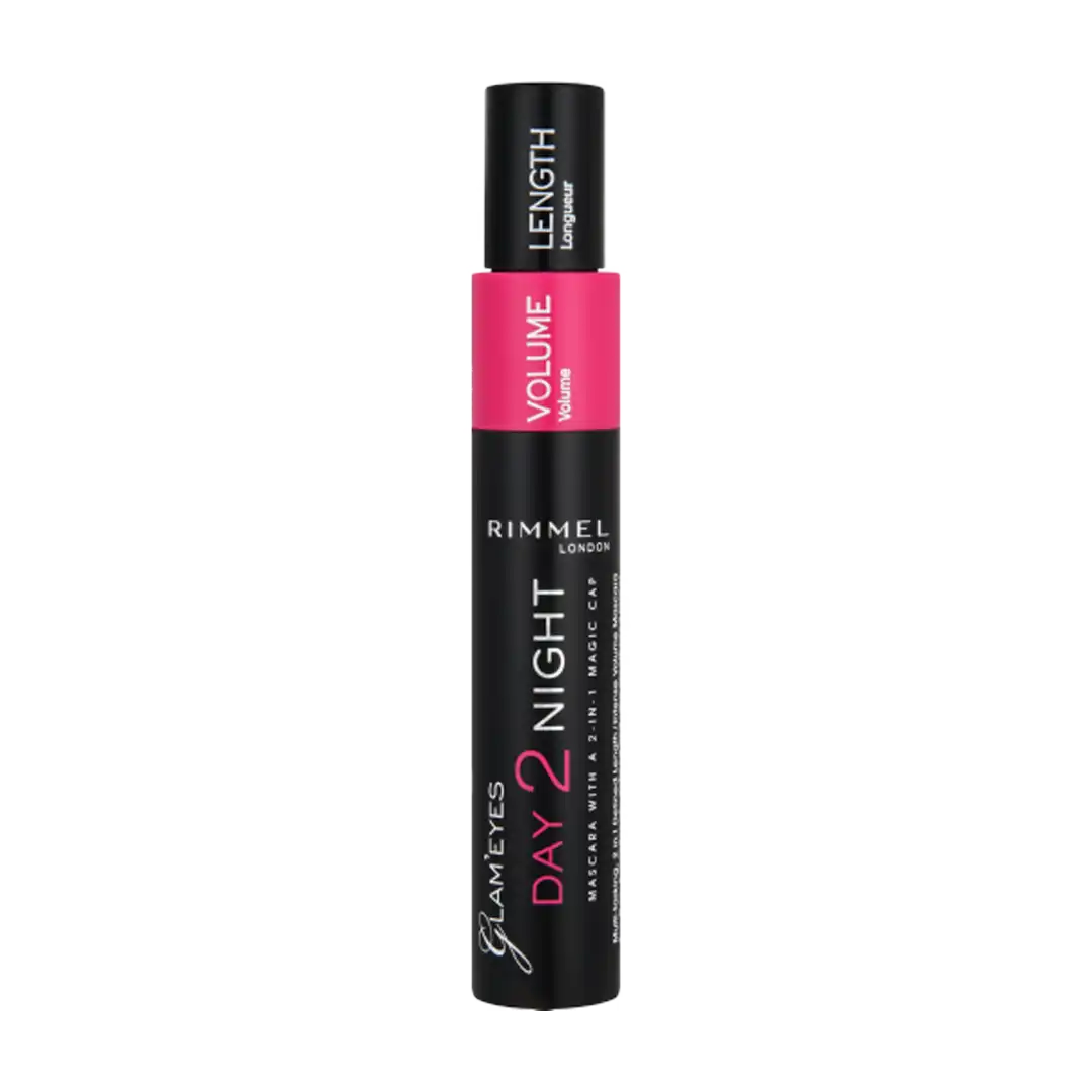 Rimmel Day 2 Night Mascara Black, 9.5ml