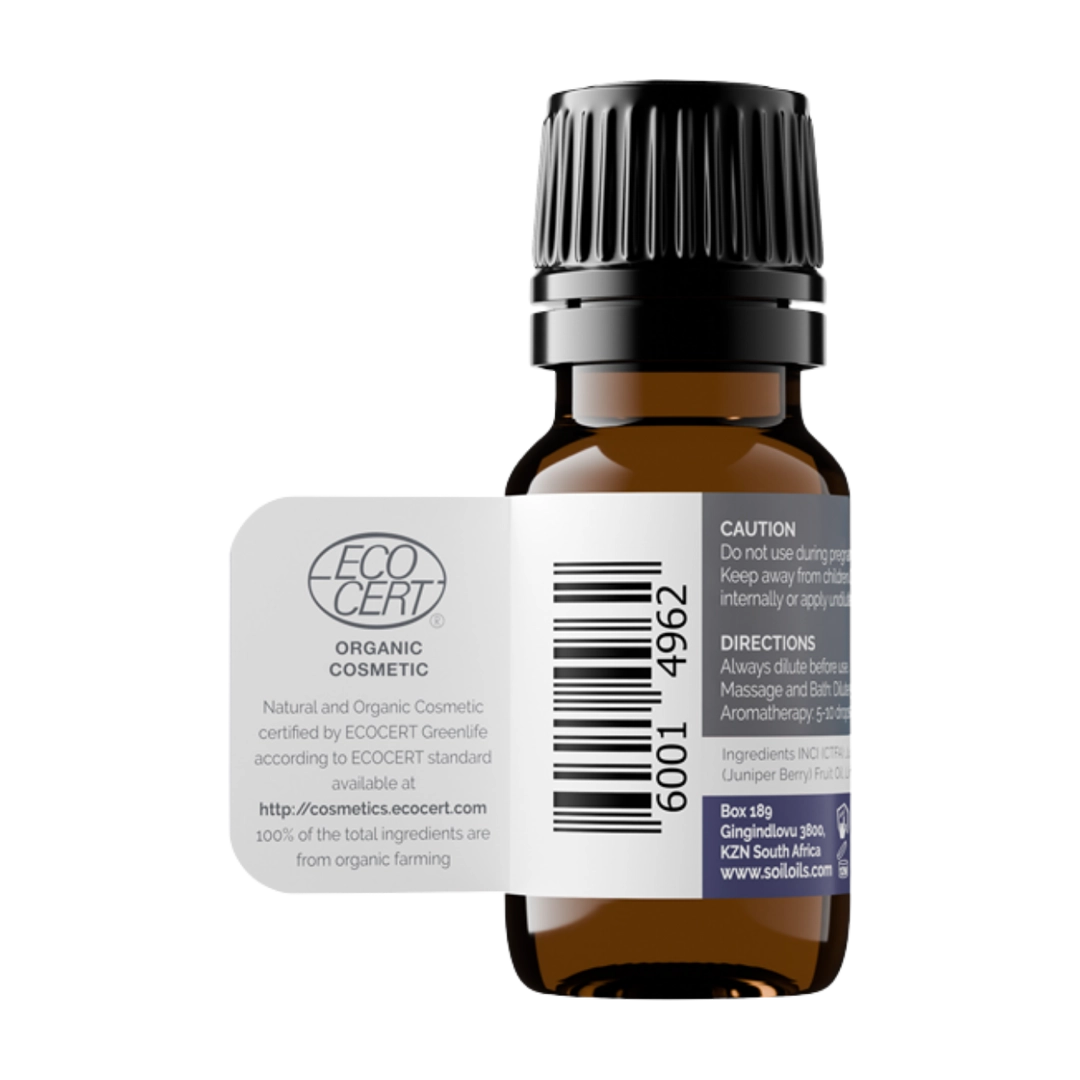 Soil Organic Juniper Berry Essential Oil, 10ml