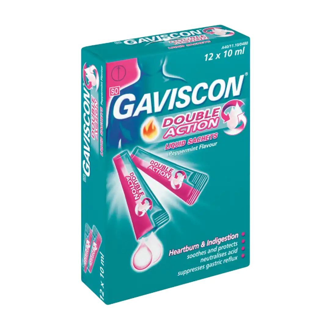 Gaviscon Double Action Sachets, 12's