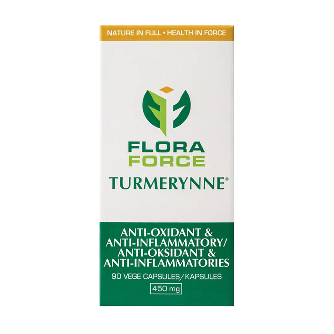 Flora Force Turmerynne 450mg Capsules, 90's