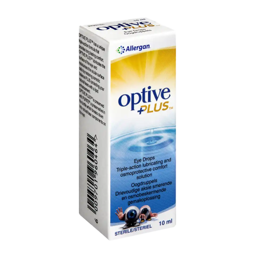 Allergan Optive Plus Eye Drops, 10ml
