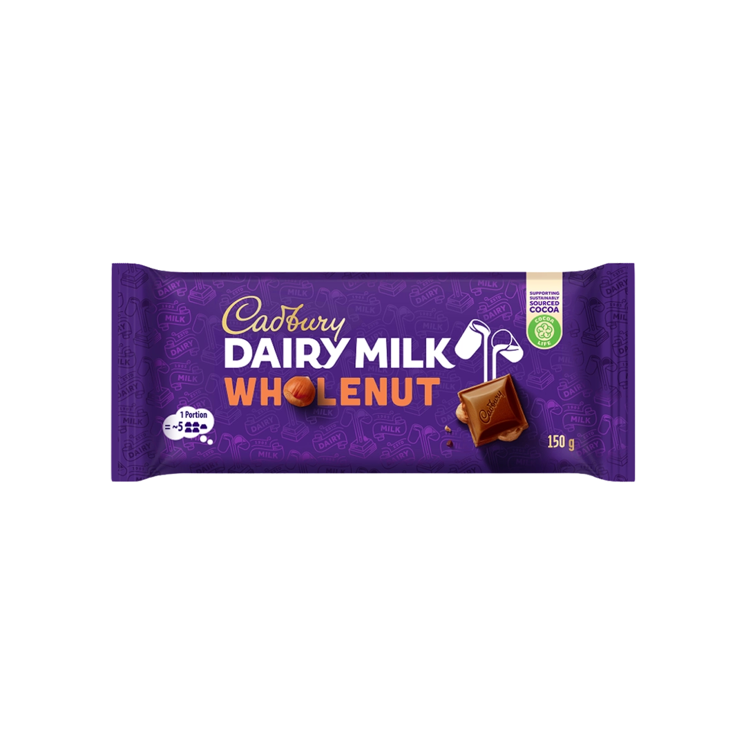 Cadbury Wholenut Slab, 150g