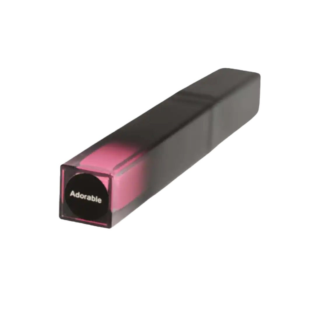 Angelique Gerber Lipstick, Adorable (Peony Pink)