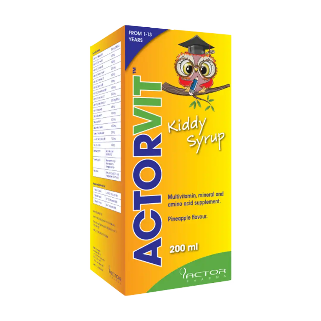 Actorvit Kiddy Syrup, 200ml