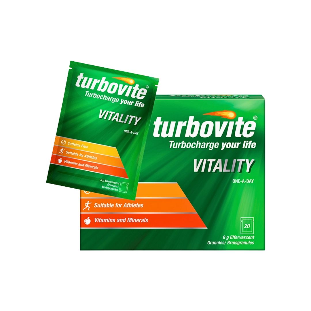 Turbovite Vitality Sachets, 20's