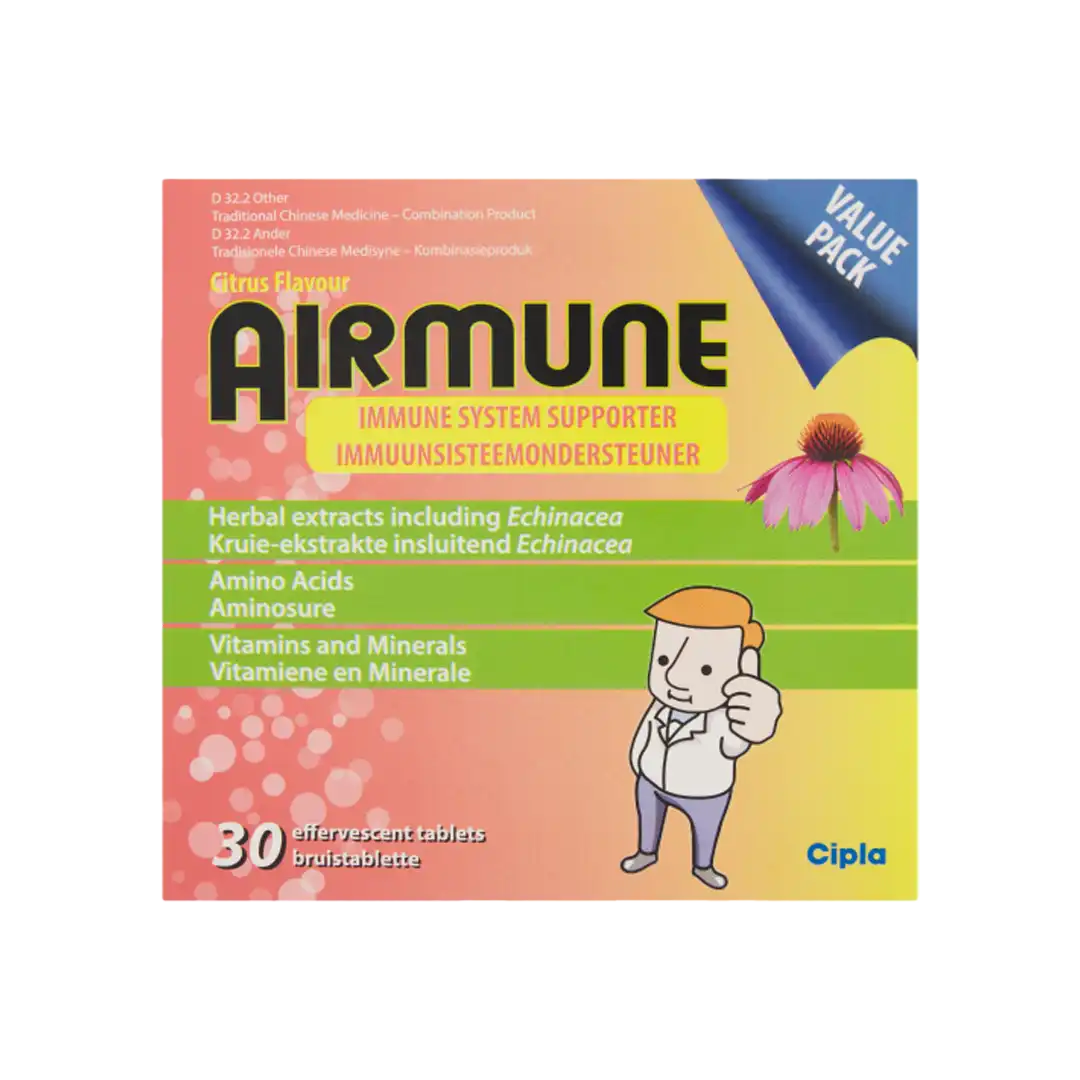 Airmune Effervescent Tablets, 30's