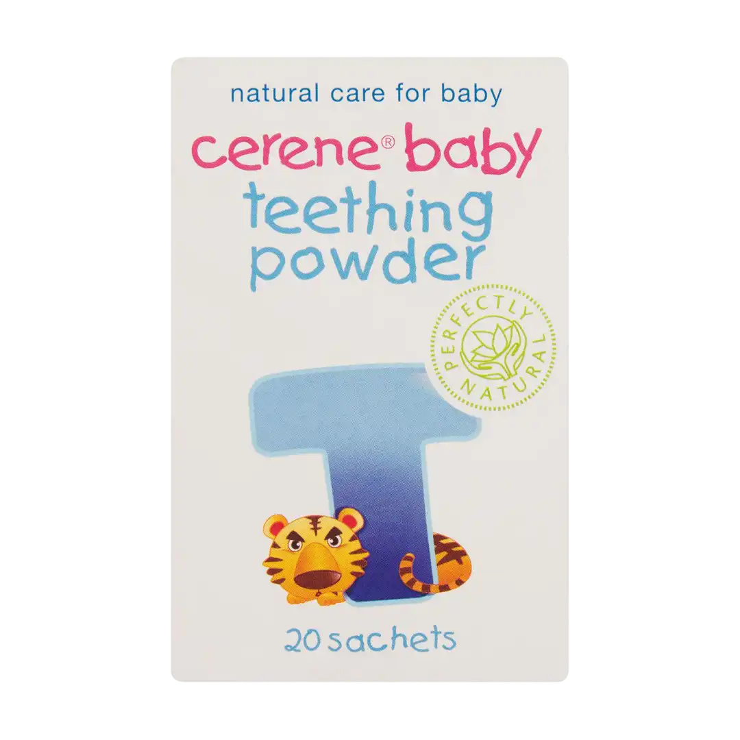 Cerene Baby Teething Powder Sachets, 20's
