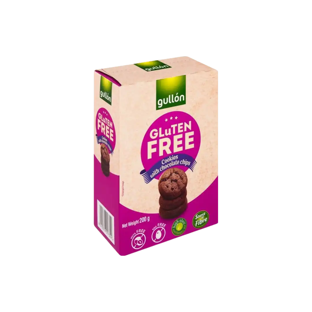 Gullon Gluten Free Biscuits Choc Chip, 200g