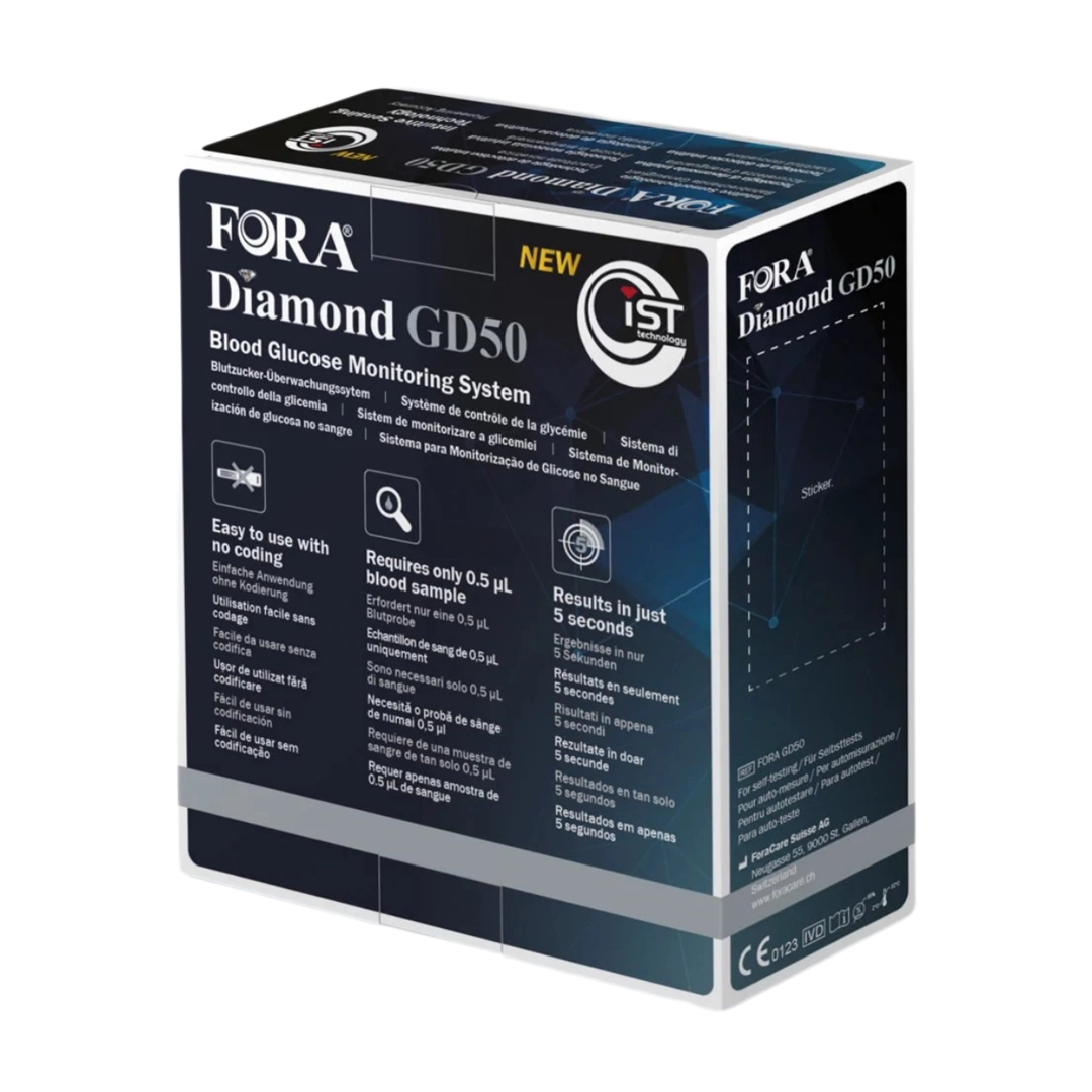 Fora Diamond GD50 Blood Glucose Monitor