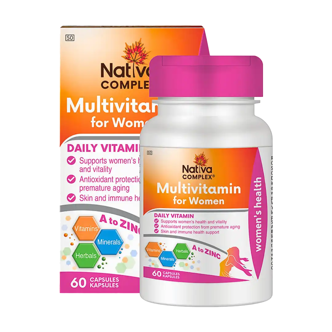 Nativa Multivitamin for Women Caps, 60's
