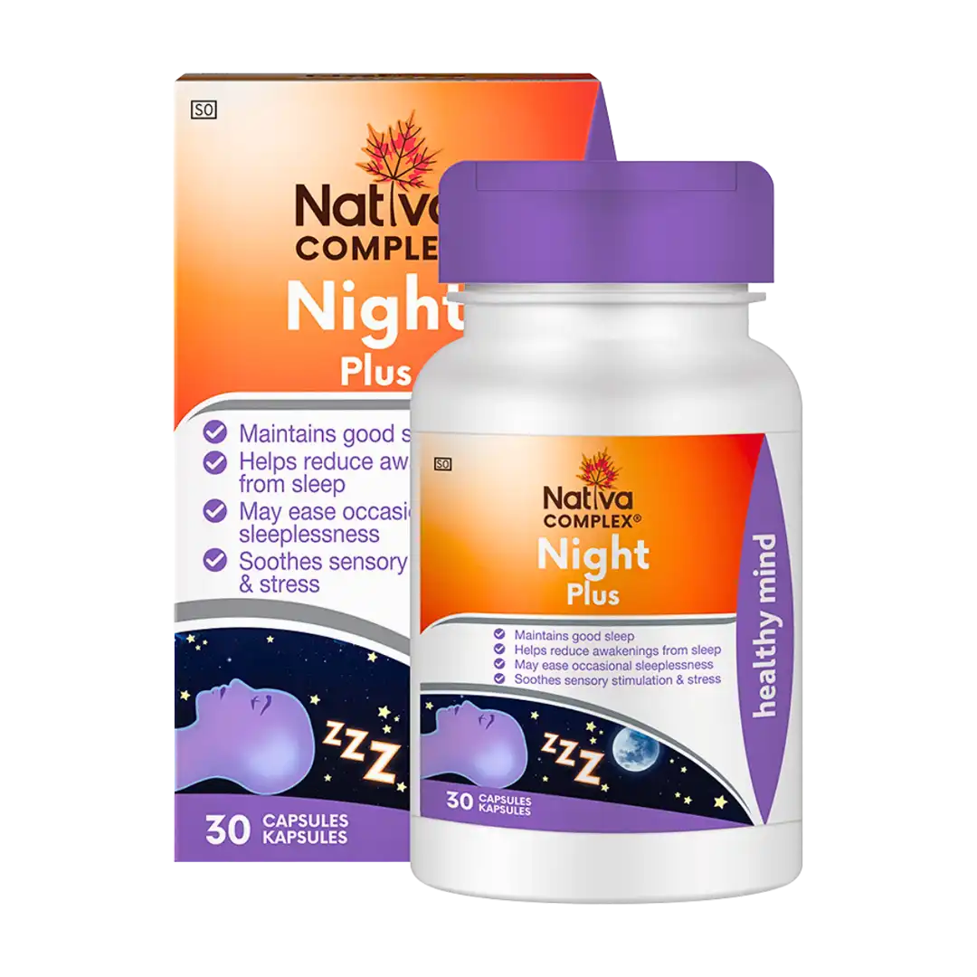 Nativa Complex Night Plus Capsules, 30's