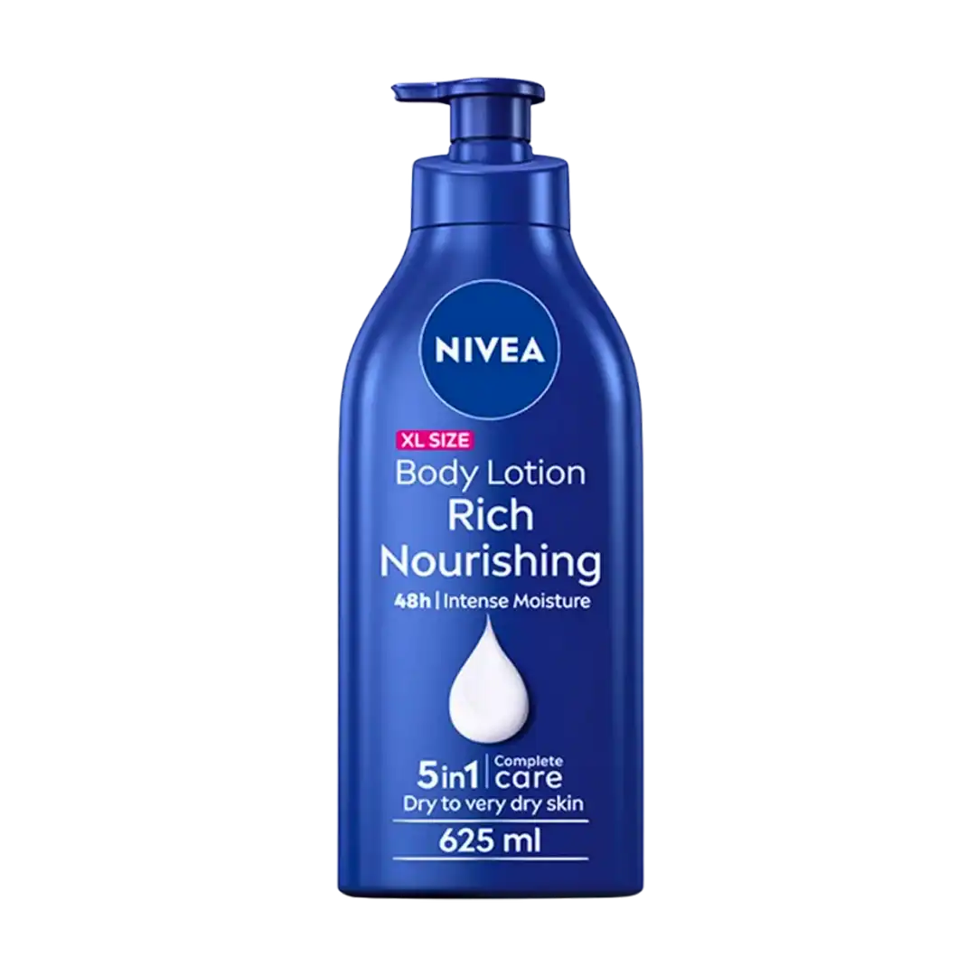 Nivea Rich Nourishing Body Lotion, 625ml