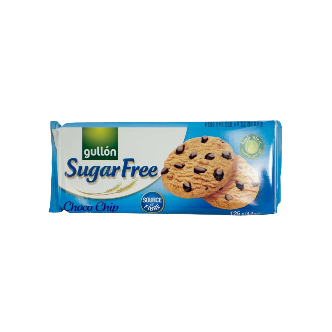 Gullon Sugar Free Choco Chip Biscuits, 125g