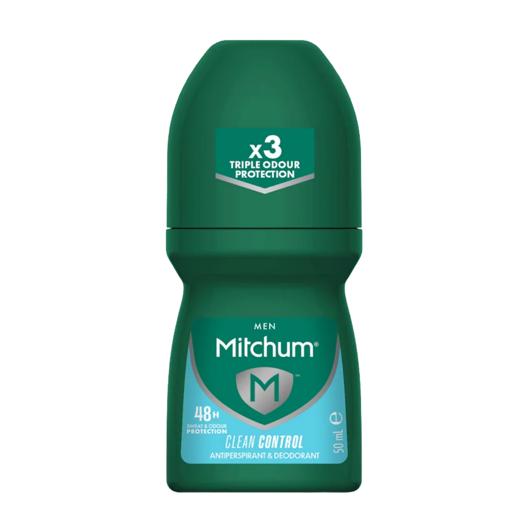Mitchum Invisible Roll On Men Clean Control, 50ml