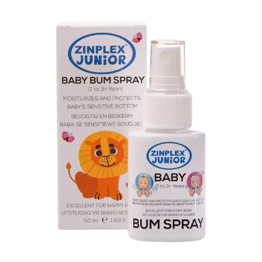 Zinplex Junior Baby Bum Spray, 50ml