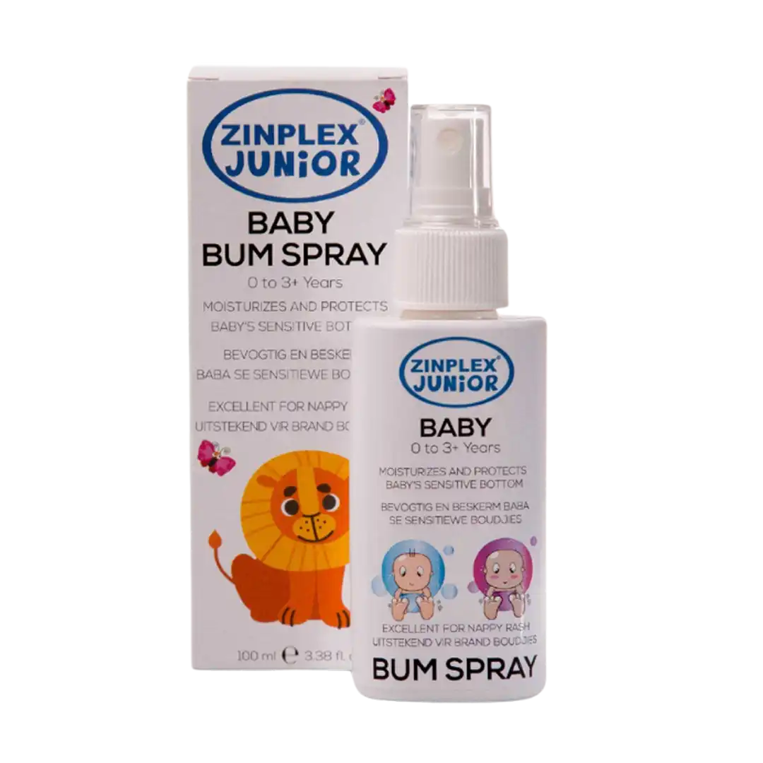 Zinplex Junior Baby Bum Spray, 100ml