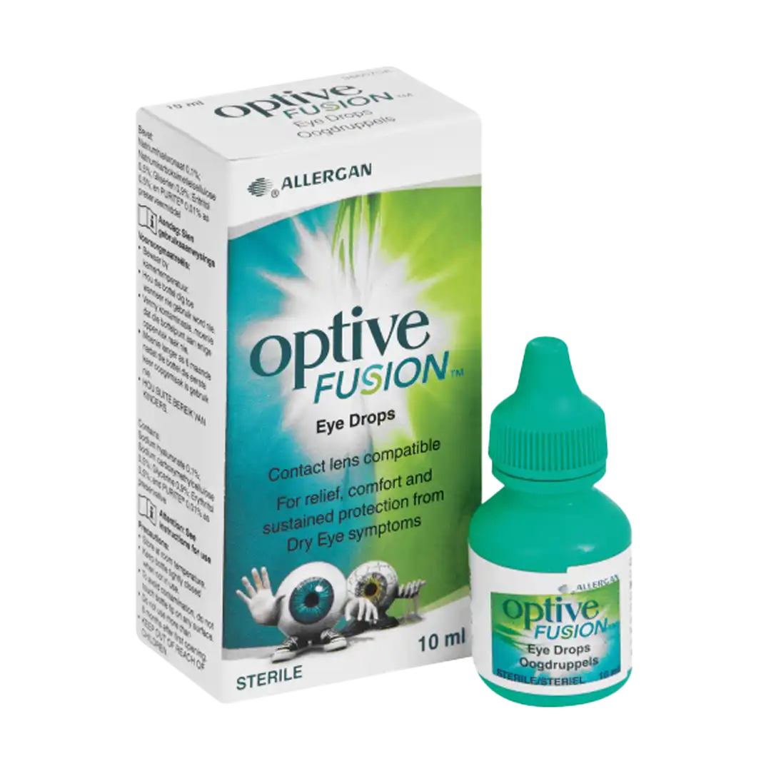 Allergan Optive Fusion Eye Drops, 10ml