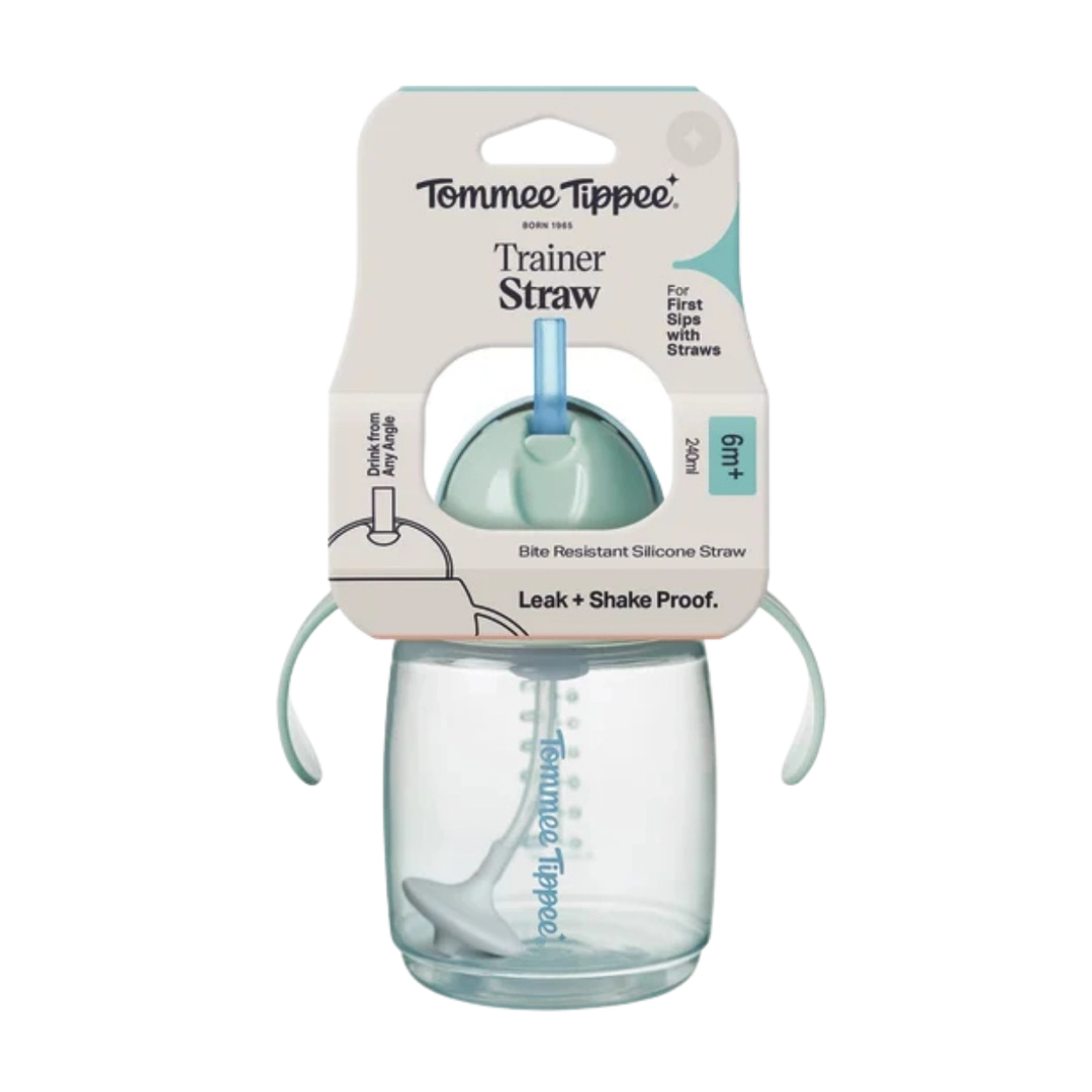 Tommee Tippee Trainer Straw 6m+ Cup, 240ml