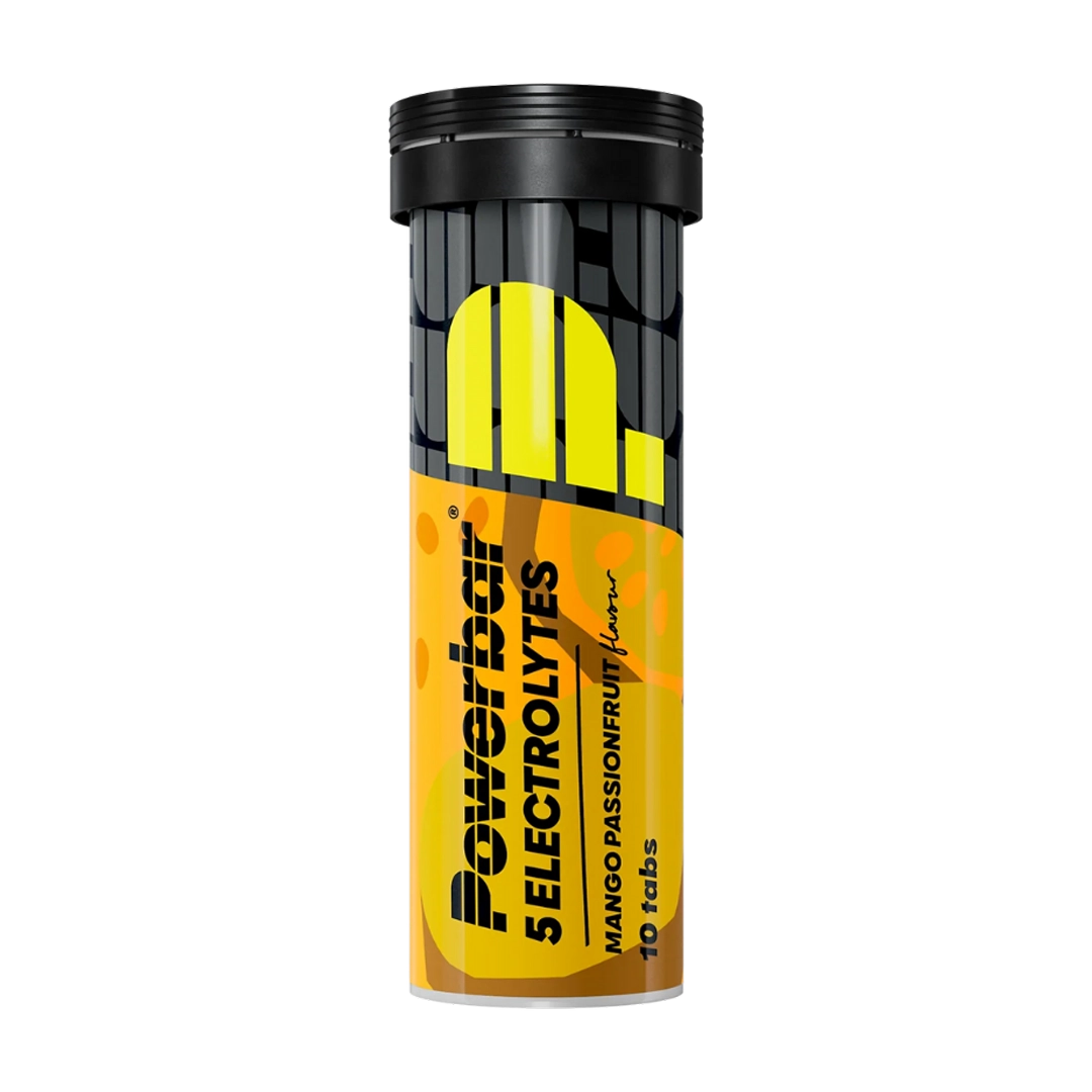 PowerBar 5 Electrolytes Effervescent Tabs Mango Passionfruit Tablets, 10's