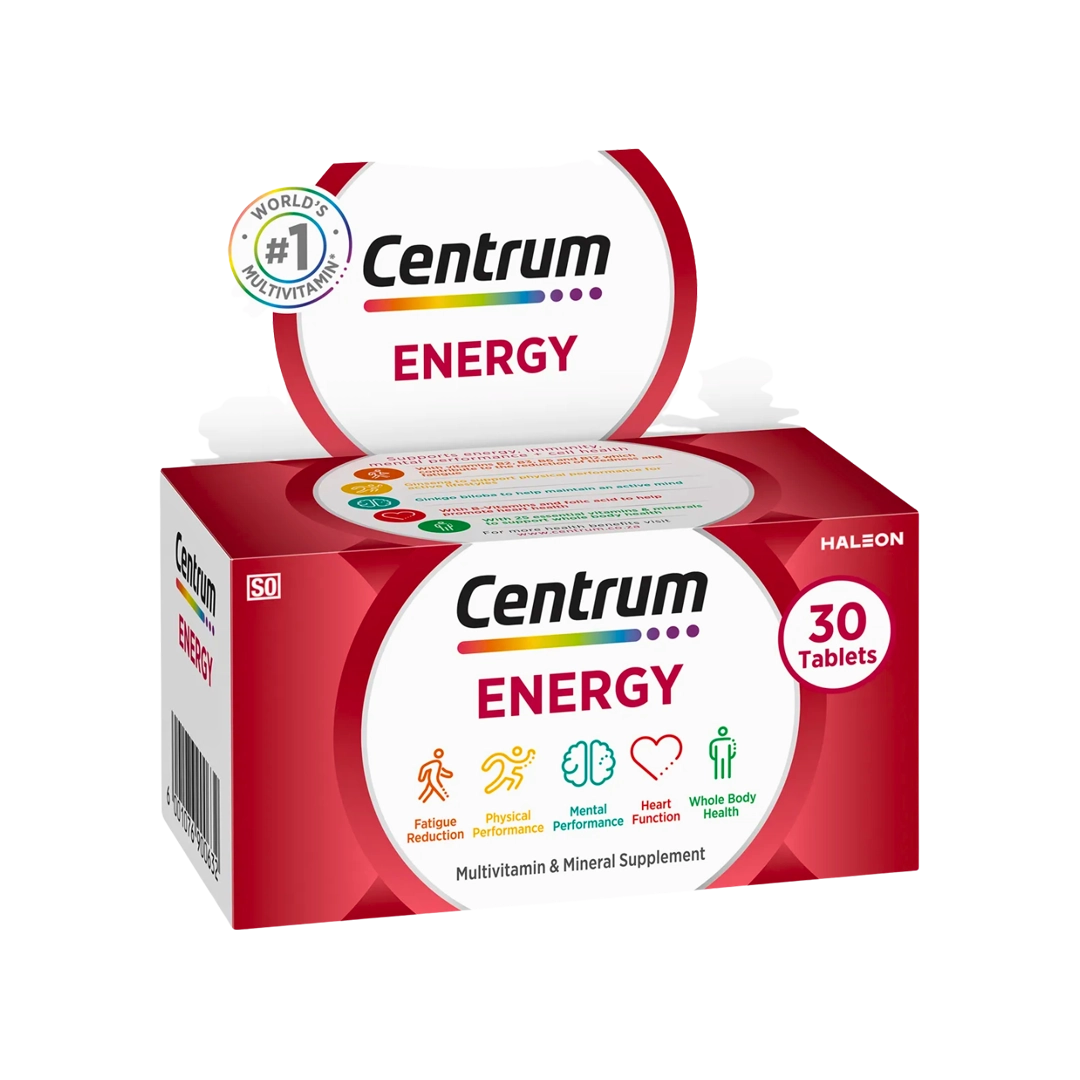 Centrum Active Multivitamin Tablets, 30's