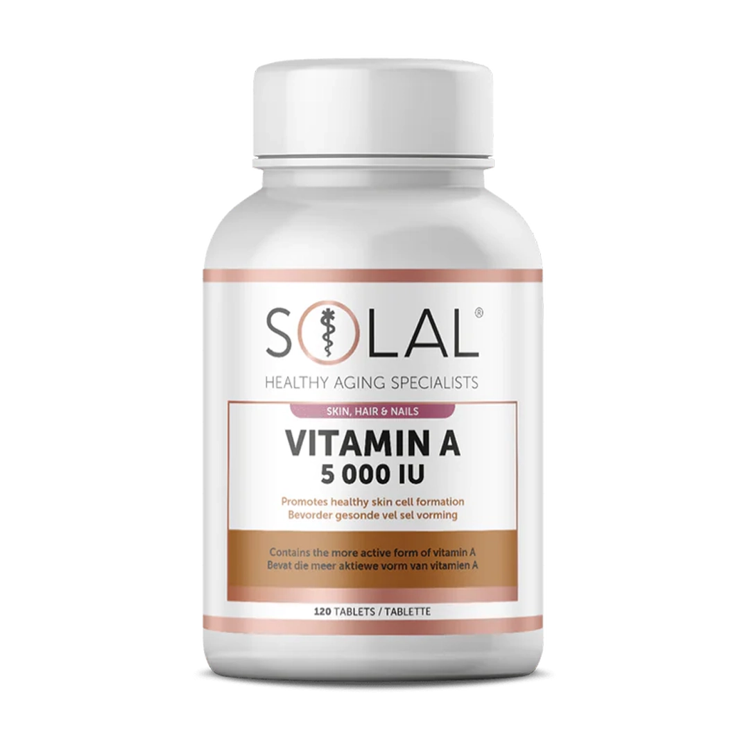 Solal Vitamin A 5000 IU Tablet, 120's