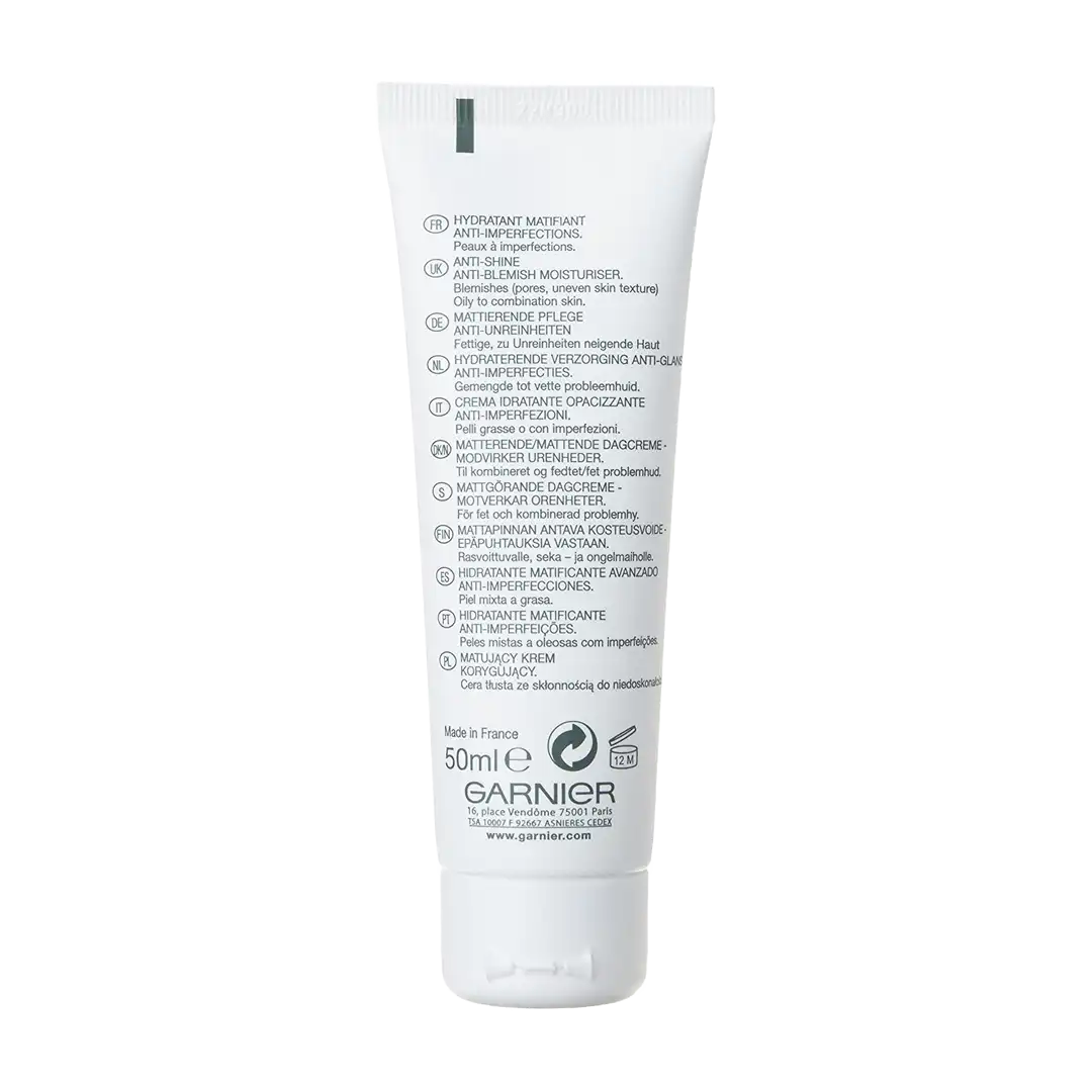 Garnier Pure Active Matte Control Moisturiser, 50ml
