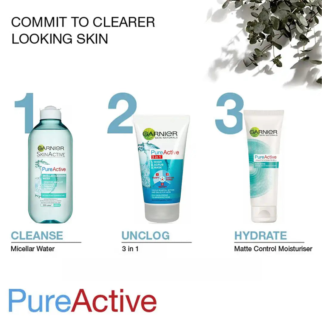 Garnier Pure Active Matte Control Moisturiser, 50ml