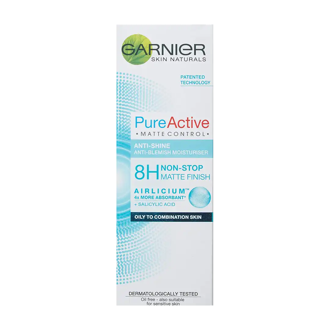 Garnier Pure Active Matte Control Moisturiser, 50ml