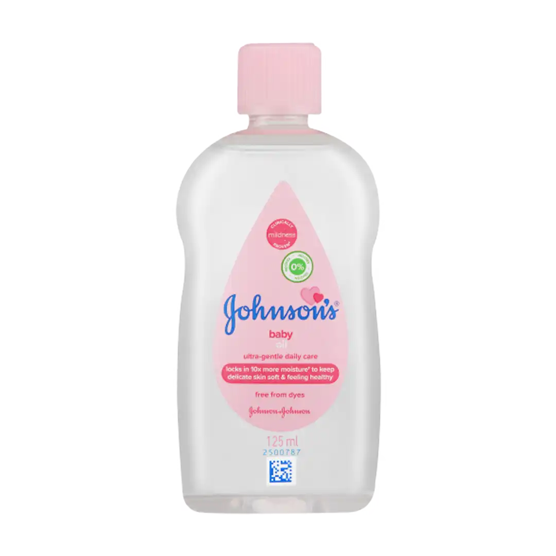 Johnson's Baby Oil, 125ml