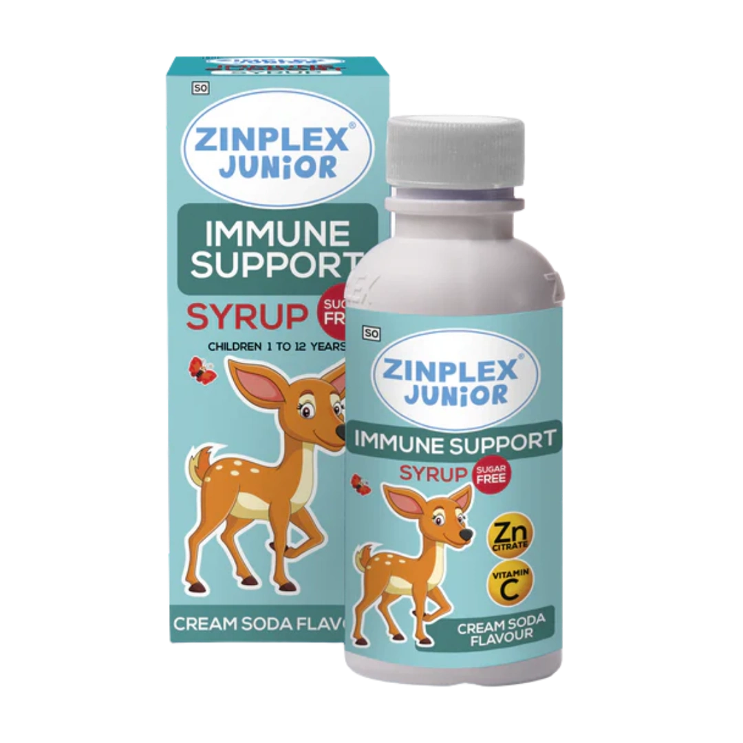 Zinplex Immune Support Sugar-Free Syrup, 200ml