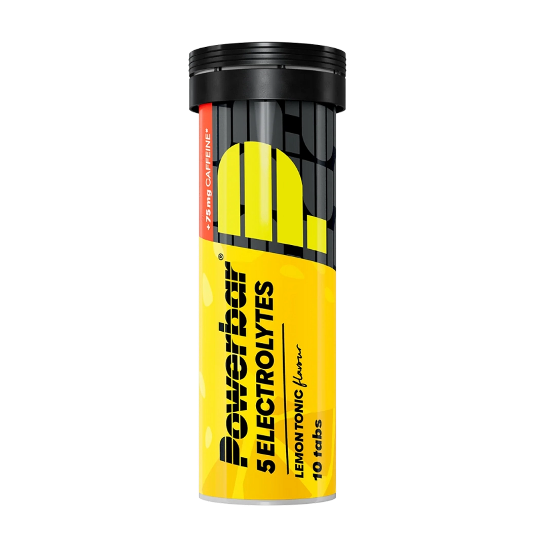 PowerBar 5 Electrolytes Effervescent Tabs Lemon Tonic Tablets, 10's