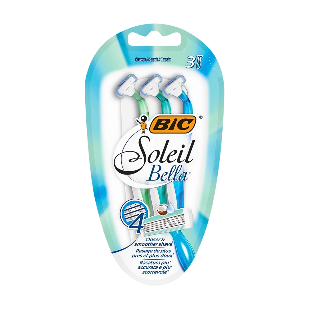 BIC Soleil Bic Soleil Bella 4 Blade Blister, 3's